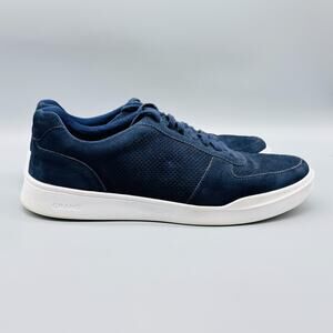 Cole Haan Shoes Mens 10 Blue Suede Grandpro Tennis Low Top Comfort Sneakers